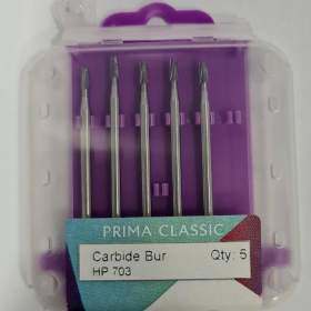 Dental Prima Classic Carbide Burs HP-702 Pack Of 5