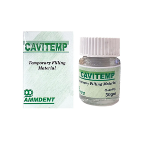Ammdent Cavitemp Temporary Restorative - 30gm (Bottle of 30 gm)